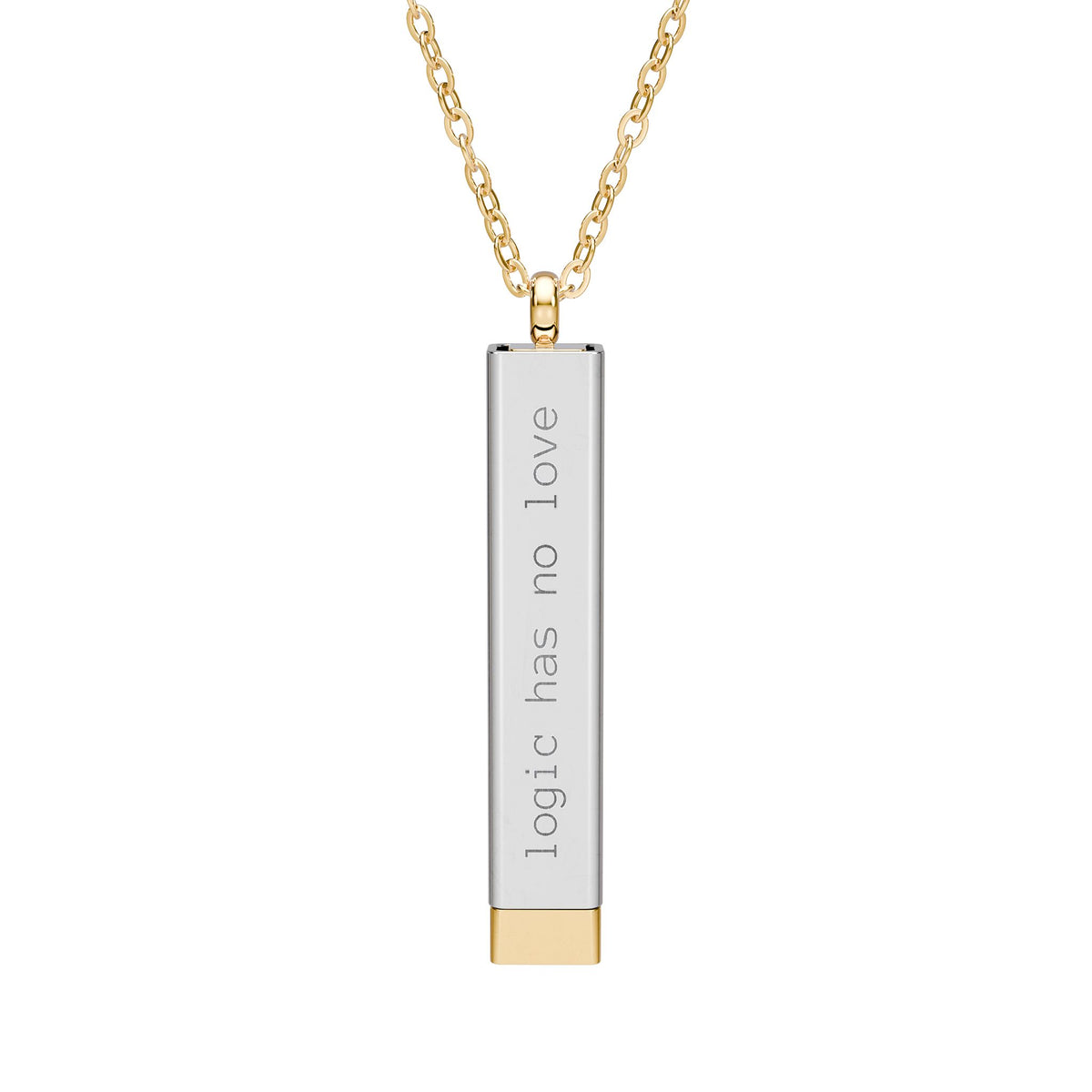 Monarch Affirmations "Love and Logic" Necklace