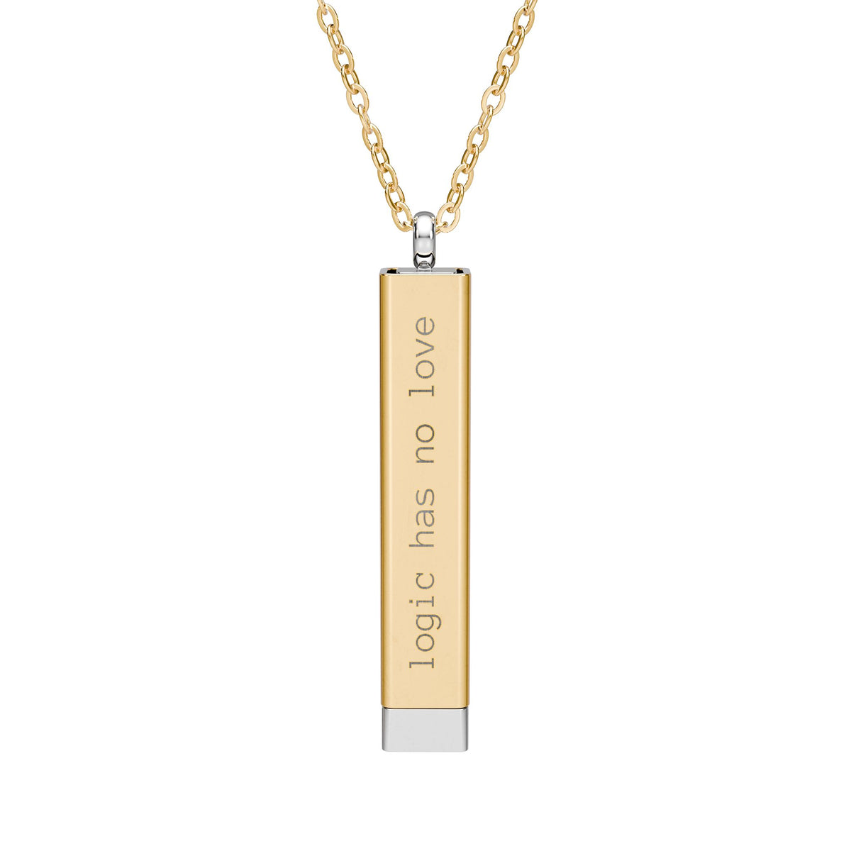 Monarch Affirmations "Love and Logic" Necklace